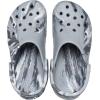 Crocs Boys’ Classic Graphic Monster Print Clogs(Light Grey/Multi)