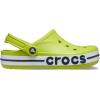 Crocs Boys’ Classic Graphic Monster Print Clogs(Lime Punch Navy)