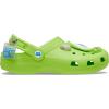 Crocs Boys’ Classic Graphic Monster Print Clogs(Mike Wazowski)