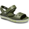 Crocs Boys’ Classic Graphic Monster Print Clogs(Military Green)