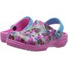 Crocs Boys’ Classic Graphic Monster Print Clogs(Multi Color/Pink)