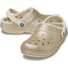 Crocs Boys’ Classic Graphic Monster Print Clogs(Multi/Gold Glitter)