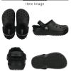Crocs Boys’ Classic Graphic Monster Print Clogs(Mushroom Bone)