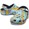 Crocs Boys’ Classic Graphic Monster Print Clogs(Navy/Multi)