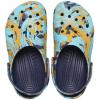 Crocs Boys’ Classic Graphic Monster Print Clogs(Navy/Multi)