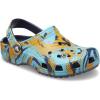 Crocs Boys’ Classic Graphic Monster Print Clogs(Navy/Multi)