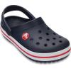 Crocs Boys’ Classic Graphic Monster Print Clogs(Navy/Red_n)