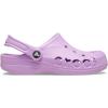 Crocs Boys’ Classic Graphic Monster Print Clogs(Orchid)