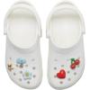 Crocs Boys’ Classic Graphic Monster Print Clogs(Puffy Metals)