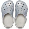 Crocs Boys’ Classic Graphic Monster Print Clogs(Silver)