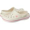 Crocs Boys’ Classic Graphic Monster Print Clogs(Stucco/Melon)