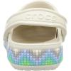 Crocs Boys’ Classic Graphic Monster Print Clogs(Stucco/Multi)