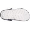 Crocs Boys’ Classic Graphic Monster Print Clogs(White Plaid)
