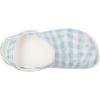 Crocs Boys’ Classic Graphic Monster Print Clogs(White/Blue)
