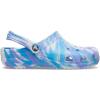 Crocs Boys’ Classic Graphic Monster Print Clogs(White/Oxygen)