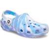 Crocs Boys’ Classic Graphic Monster Print Clogs(White/Oxygen)