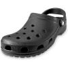 Crocs Boys’ Classic Graphic Monster Print Clogs(Black)