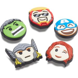 Crocs Boys’ Classic Graphic Monster Print Clogs(Avengers Emojis 5-Pack)