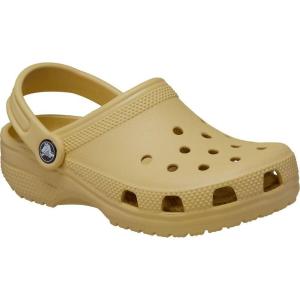 Crocs Boys’ Classic Graphic Monster Print Clogs(Beige)