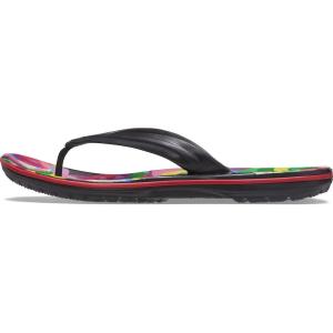 Crocs Boys’ Classic Graphic Monster Print Clogs(Black/Multi)