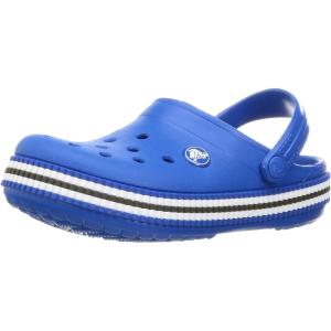 Crocs Boys’ Classic Graphic Monster Print Clogs(Bright Cobalt)