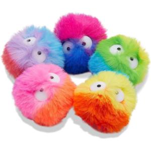 Crocs Boys’ Classic Graphic Monster Print Clogs(Fuzzy Puff Characters)