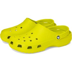 Crocs Boys’ Classic Graphic Monster Print Clogs(Kiwi)