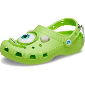 Crocs Boys’ Classic Graphic Monster Print Clogs(Mike Wazowski)