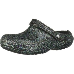Crocs Boys’ Classic Graphic Monster Print Clogs(Starry Skies Glitter)