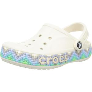 Crocs Boys’ Classic Graphic Monster Print Clogs(Stucco/Multi)