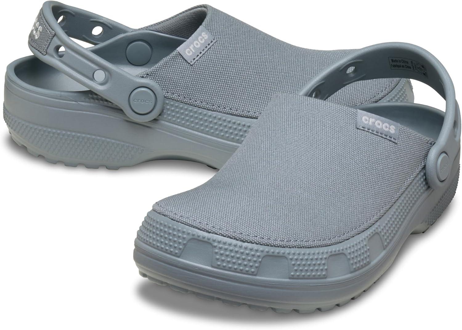 image:imageCrocs UnisexAdult Classic Crafted Canvas Clogs for Men and WomenConcrete