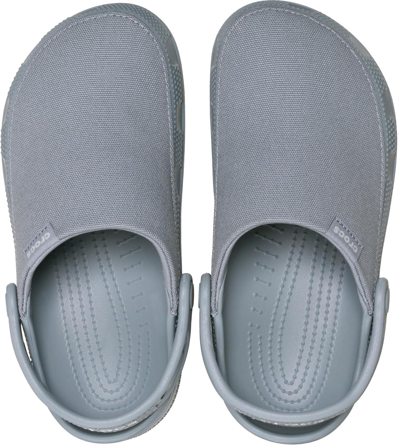 image:imageCrocs UnisexAdult Classic Crafted Canvas Clogs for Men and WomenConcrete