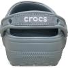 Crocs Unisex-Adult Classic Crafted Canvas Clogs for Men and Women(Concrete)