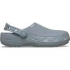 Crocs Unisex-Adult Classic Crafted Canvas Clogs for Men and Women(Concrete)