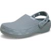 Crocs Unisex-Adult Classic Crafted Canvas Clogs for Men and Women(Concrete)