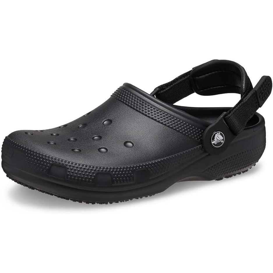 image:imageCrocs UnisexAdult Classic Work Clogs Slip Resistant ShoesBlack