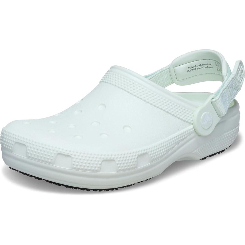 image:imageCrocs UnisexAdult Classic Work Clogs Slip Resistant ShoesMint Tint