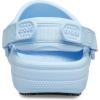Crocs Unisex-Adult Classic Work Clogs, Slip Resistant Shoes(Blue Frost)