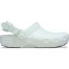 Crocs Unisex-Adult Classic Work Clogs, Slip Resistant Shoes(Mint Tint)