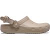 Crocs Unisex-Adult Classic Work Clogs, Slip Resistant Shoes(Taupe)