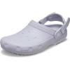 Crocs Unisex-Adult Classic Work Clogs, Slip Resistant Shoes(Mauve Mist)