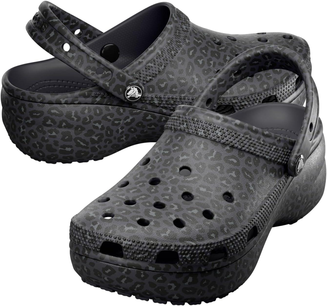 image:imageCrocs Boys Classic Graphic Monster Print ClogsBlack Sand