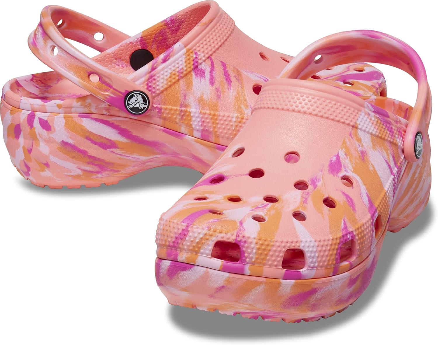 image:imageCrocs Boys Classic Graphic Monster Print ClogsGuavaMulti