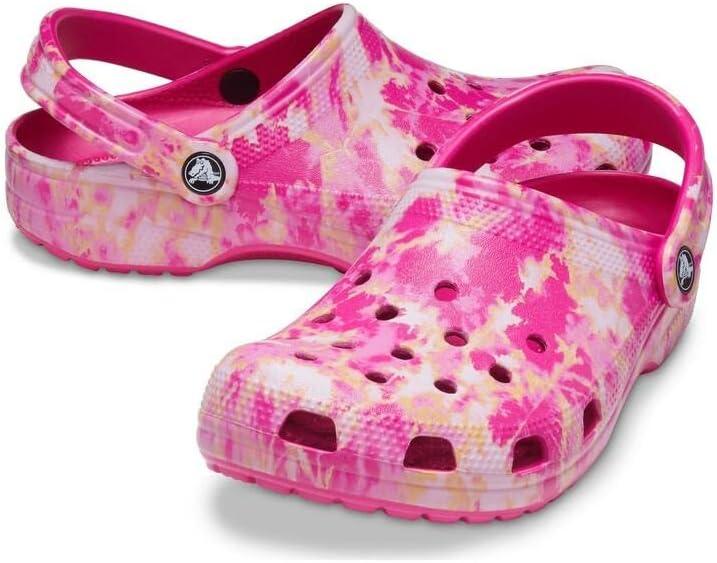 image:imageCrocs Kids Classic ClogsPink Bleached Dye