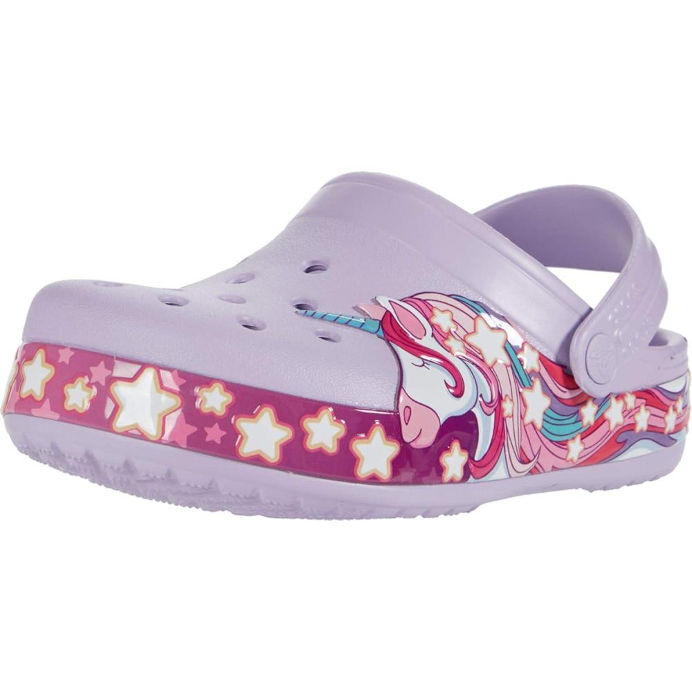 image:imageCrocs Boys Classic Graphic Monster Print ClogsLavender