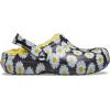 Crocs Boys’ Classic Graphic Monster Print Clogs(Black Daisy)