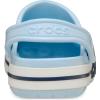 Crocs Boys’ Classic Graphic Monster Print Clogs(Mineral Blue)