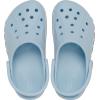 Crocs Boys’ Classic Graphic Monster Print Clogs(Mineral Blue)
