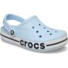 Crocs Boys’ Classic Graphic Monster Print Clogs(Mineral Blue)