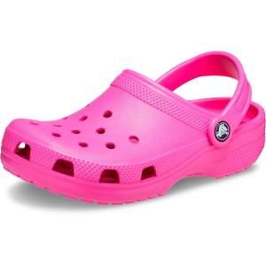 Crocs Boys’ Classic Graphic Monster Print Clogs(Juice)